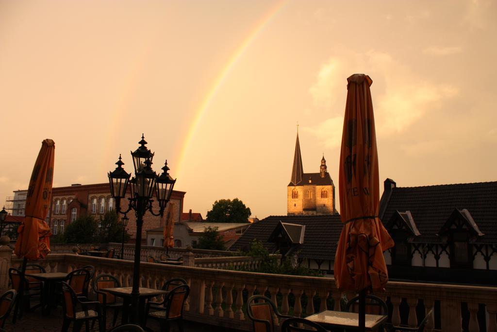 Schlosshotel Zum Markgrafen Кведлінбург Екстер'єр фото